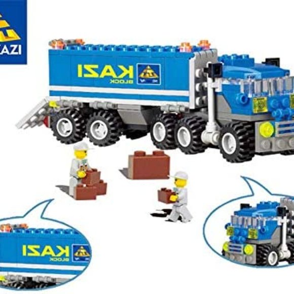 ADRAZA - 163PCS Truck Building Blocks baby Toys For children Birthday Gift - Picture 2 of 5